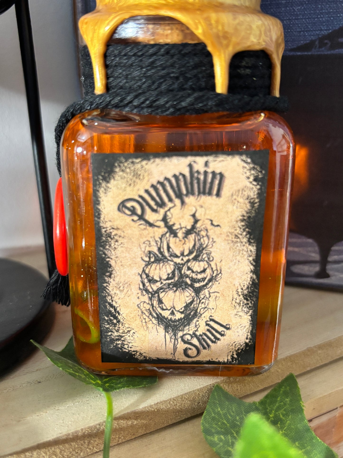 Pumpkin skull