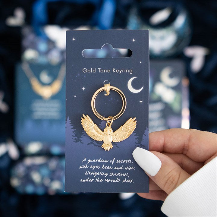 Porte clés Hibou de nuit