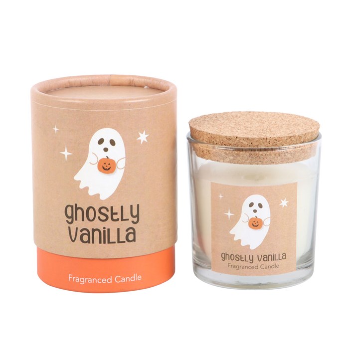 Bougie à la vanille fantomatique