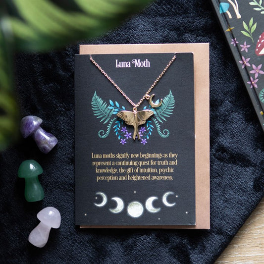 Collier Papillon de nuit