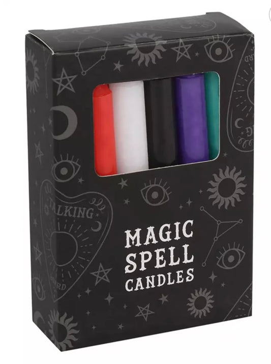 Lot de 12 bougies magiques